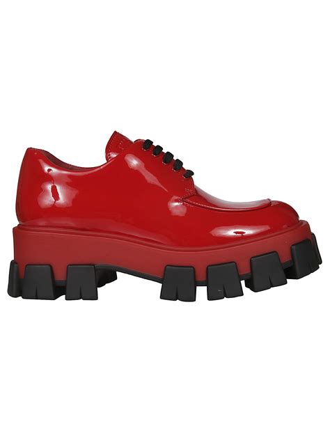 prada platform lace-up shoes|platform prada shoes women.